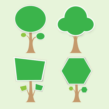Tree concept vectorのイラスト素材