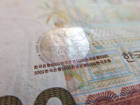 South Korean Won currency