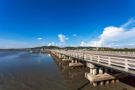 Coastal road THAILANDの写真素材