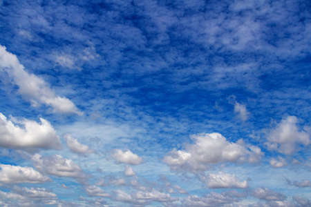 blue sky with clouds