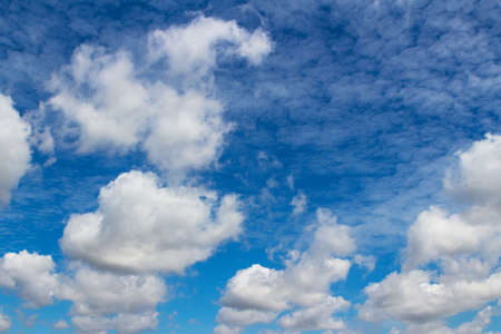 blue sky with clouds