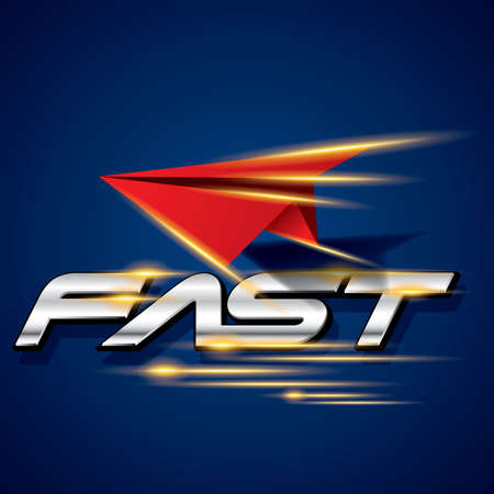 Fast Speed Concept for Design  and Vector Template.のイラスト素材