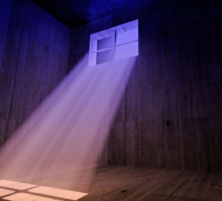 jail backgroundの写真素材