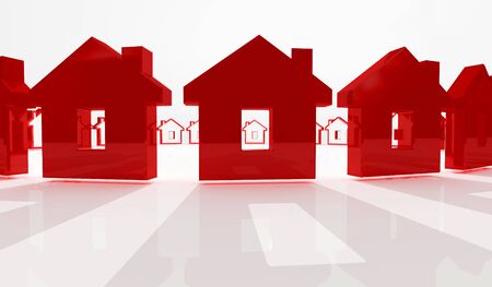 house concept backgroundの写真素材