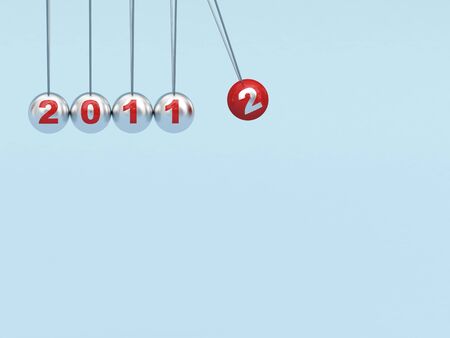 newton cradle 2012 and copyspace