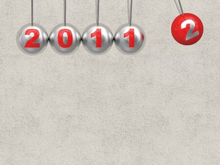newton cradle 2012 and copyspace