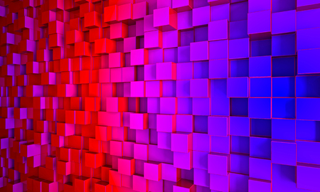 3d image of cubes geometric background