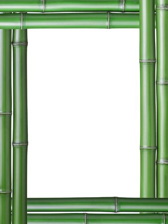 detail of real bamboo frameの写真素材