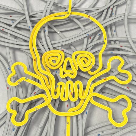 real espresso and coffee grainの写真素材