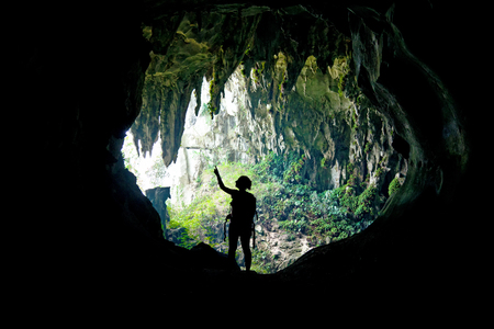 Fairy Cave in Kuching Sarawak Borneo malaysiaの写真素材