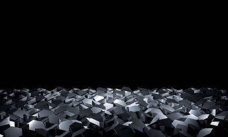 3d poly geometric background textureの写真素材