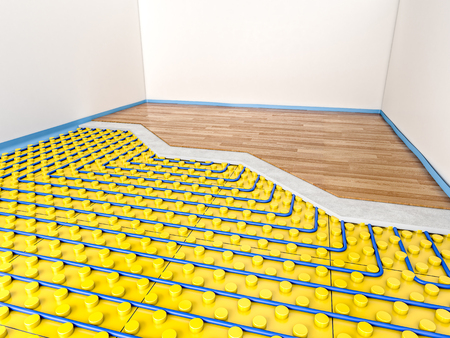 floor heater panel detail 3d rendering imageの写真素材