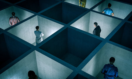 spine with shattered vertebrae. concept of physical discomfort. 3d renderの写真素材