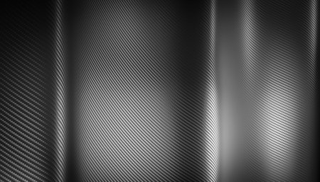 carbon fiber wave background. 3d renderの写真素材