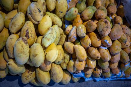 January 25, 2024: scene of a rural market in Vi Thanh city, An Giang province, Vietnam