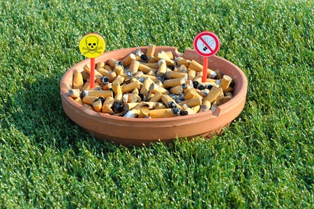 stench of cigarettes