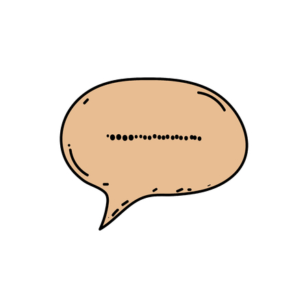 Chat icon. Dialog textのイラスト素材