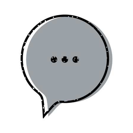 Chat icon. Dialog text iconのイラスト素材