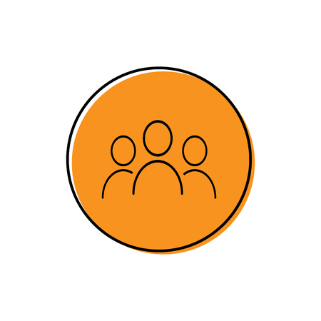 User icon vector illustrationのイラスト素材