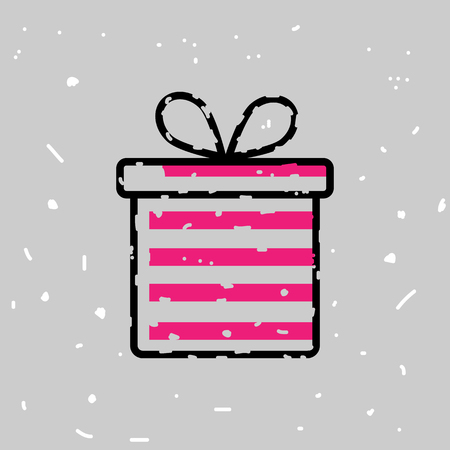 Gift box vector illustrationのイラスト素材