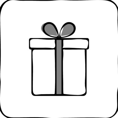 Gift box vector illustrationの写真素材