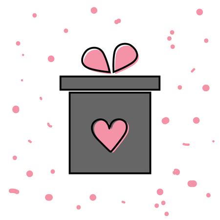 Gift box iconのイラスト素材
