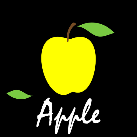 Apple icon vector illustrationのイラスト素材