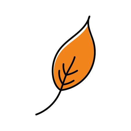 Autumn leaf iconのイラスト素材