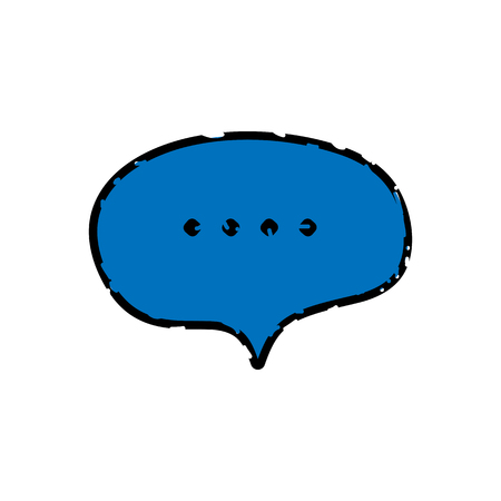 Chat icon. Dialog textのイラスト素材