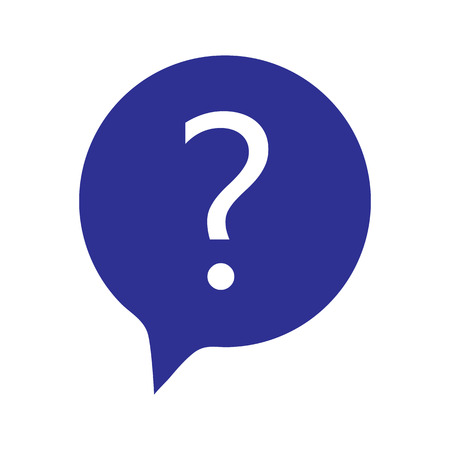 Chat question iconのイラスト素材