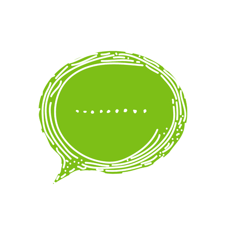 Chat icon. Dialog textのイラスト素材