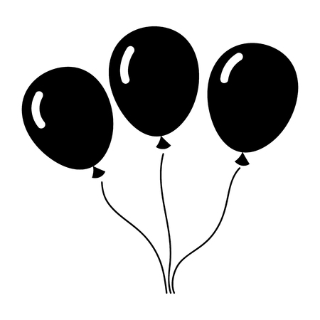 Set balloons iconの写真素材