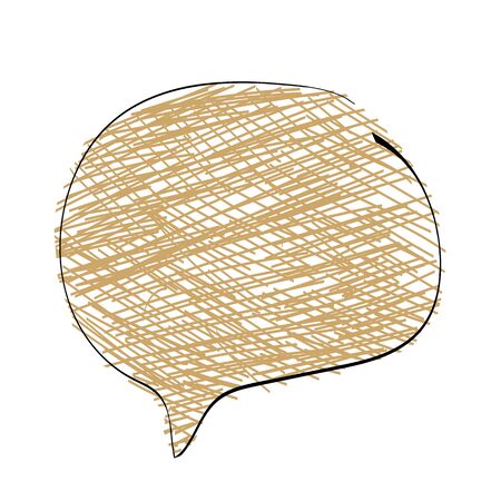 WebChat icon. Dialog text on white backgroundのイラスト素材