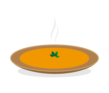 Pumpkin cream illustrationのイラスト素材