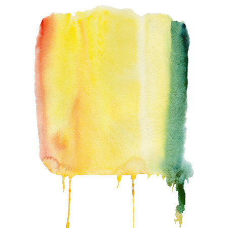 Watercolor spot isolated on a white background. Vector illustrationのイラスト素材