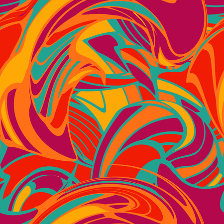 Abstract seamless retro pattern.Vector illustration.のイラスト素材