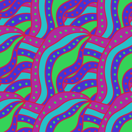 Abstract seamless retro pattern.Vector illustration.のイラスト素材