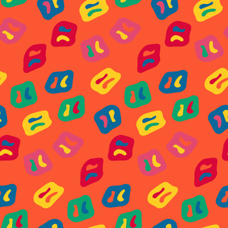 Abstract seamless retro pattern.Vector illustration.