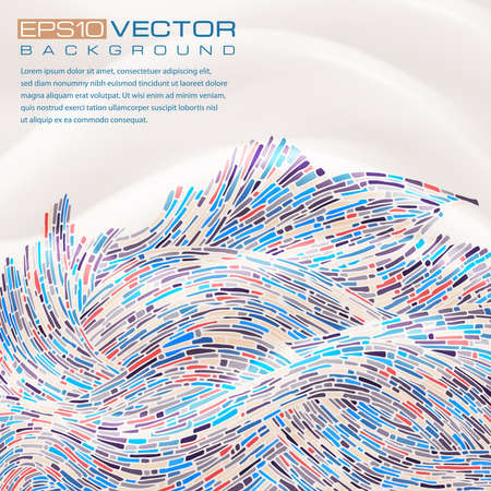 Abstract background.The illustration contains transparency and effects. EPS10のイラスト素材