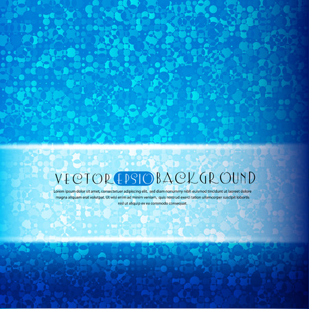 Blue abstract background with place for text. The illustration contains transparency and effects.のイラスト素材
