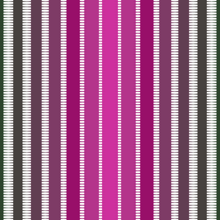 Seamless pattern with vertical stripes of purple and black color. Vector illustration.のイラスト素材