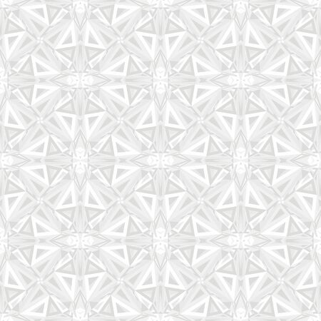 Seamless pattern - white geometric background.のイラスト素材