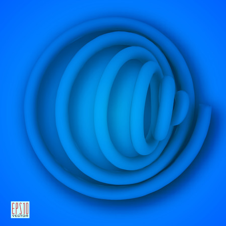Abstract blue background.The illustration contains transparency and effects.のイラスト素材