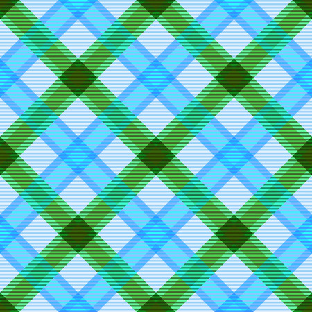 Tartan fabric texture. Seamless pattern. Vector illustration.のイラスト素材