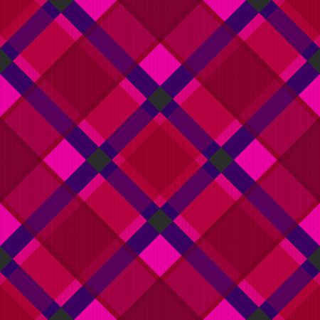 Tartan fabric texture. Seamless pattern. Vector illustration. 4のイラスト素材