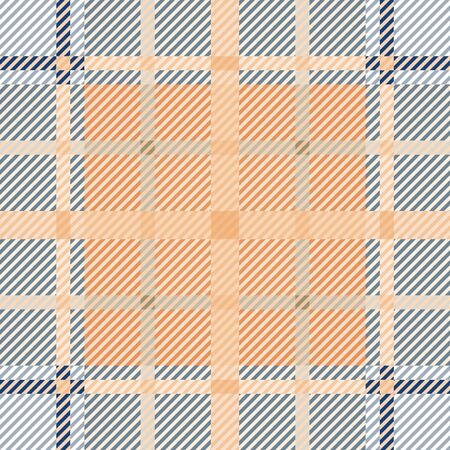 Tartan fabric texture. Seamless pattern. Vector illustration.