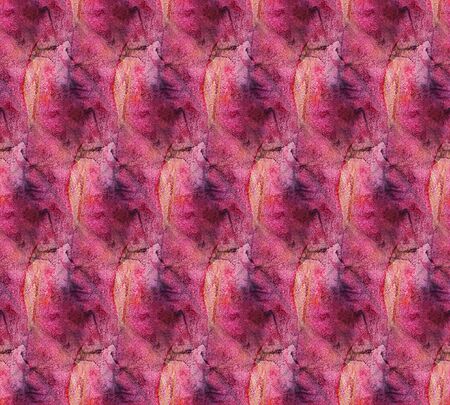 Abstract seamless pattern with watercolor spots. Hand-drawn illustration.の写真素材