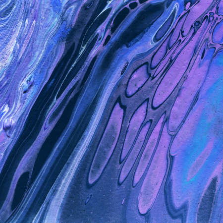 Acrylic pouring. Multicolor colorful background. Seamless pattern. Hand-drawn illustration.の写真素材