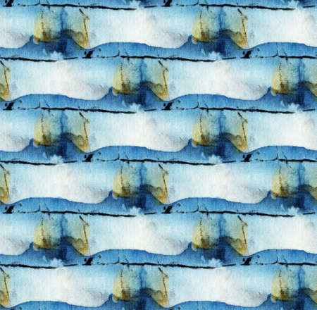 Batik. Seamless pattern with the geometrical drawing. Hand-drawn illustration.の写真素材