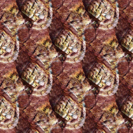 Seamless tie-dye pattern. Hand painting fabrics - nodular batik. Shibori dyeing.